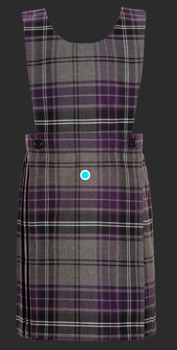 purple tartan pinafore dress Riseley C of E Primary School Tartan Pinafore Dress