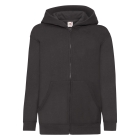 FOTL Zipped Hooded Sweatshirt (Black)